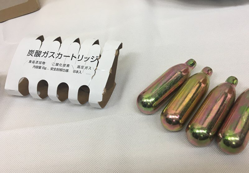 「キリンホームタップ」炭酸ガスカートリッジ